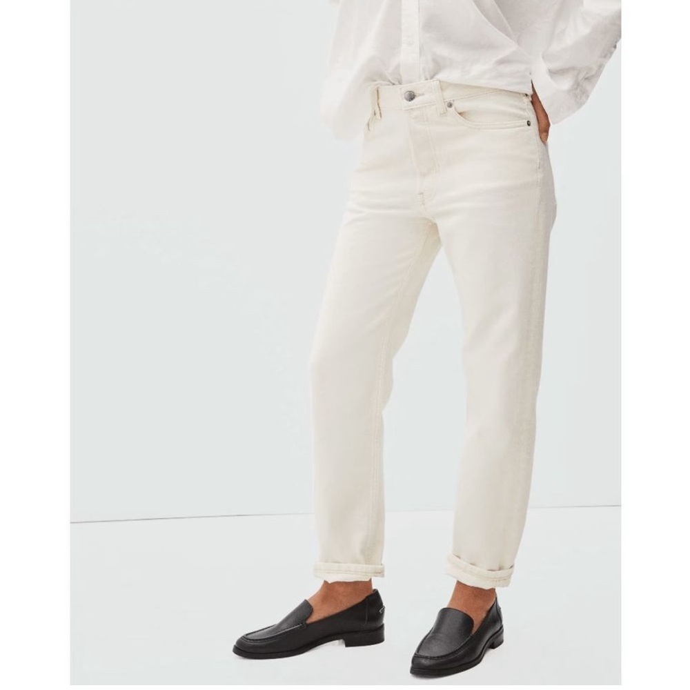 Everlane‎ Relaxed Straight Rigid Slouch Jean High Rise Organic Cotton 28